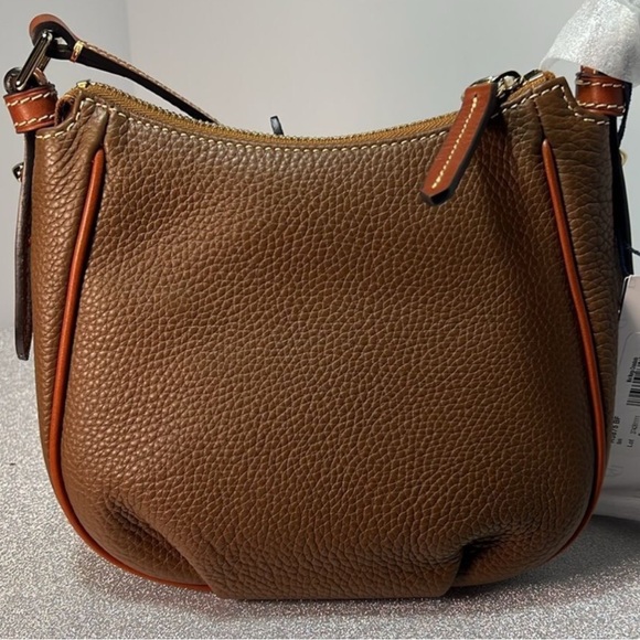 NWT Dooney & Bourke Pebble Grain Margo Crossbody With Dust Bag With Front Pocket - Picture 7 of 14